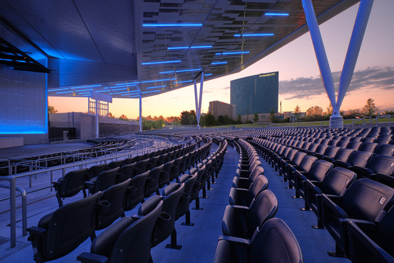 TCU Amphitheater at White River State Park Circle Design Group